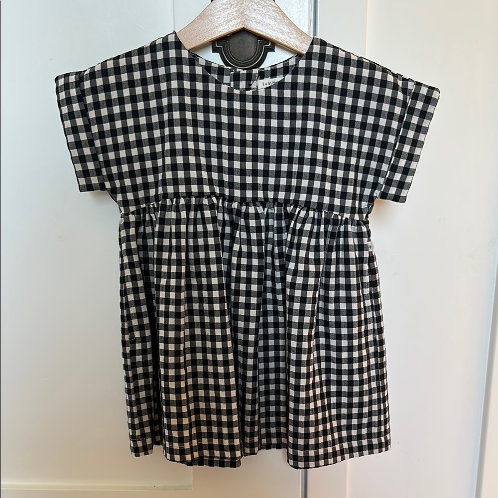 1+ in the family Black and White dress